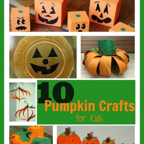 Pumpkin crafts for kids