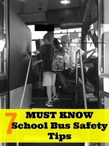 School bus safety tips