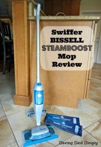 Swiffer Bissell steamboost review