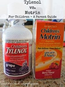 Tylenol vs Motrin