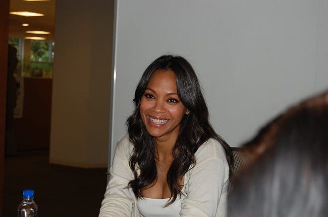 Zoe Saldana guardians interview