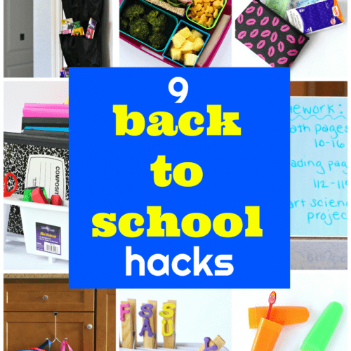 Back to school hacks for busy parents