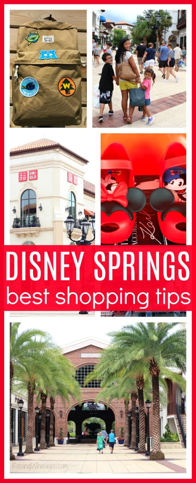 Best Tips for Back-to-School Shopping at Disney Springs - Raising Whasians Disney springs shopping tips pinterest