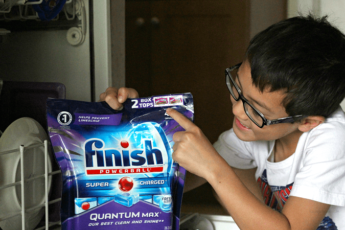 Finish products box tops