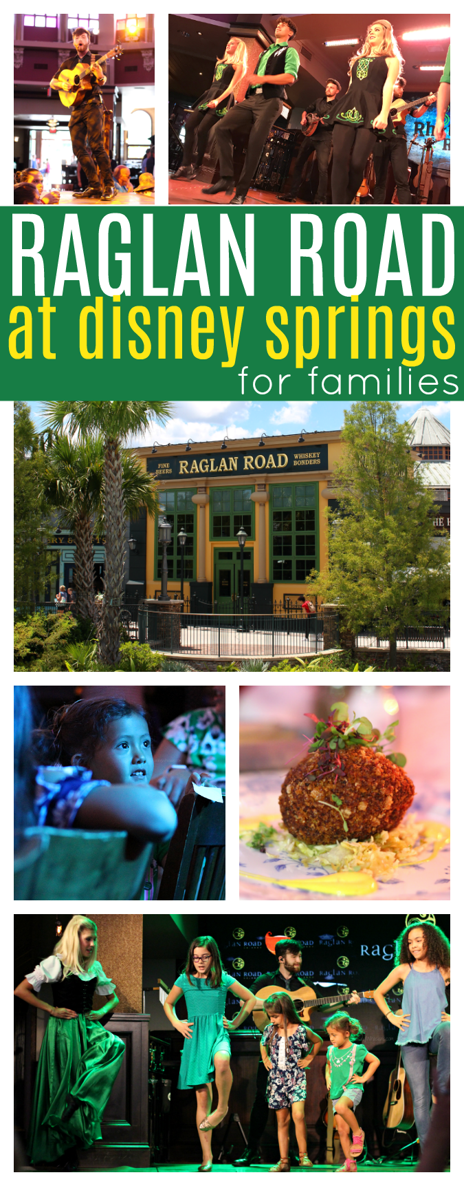 Raglan road at Disney springs for families