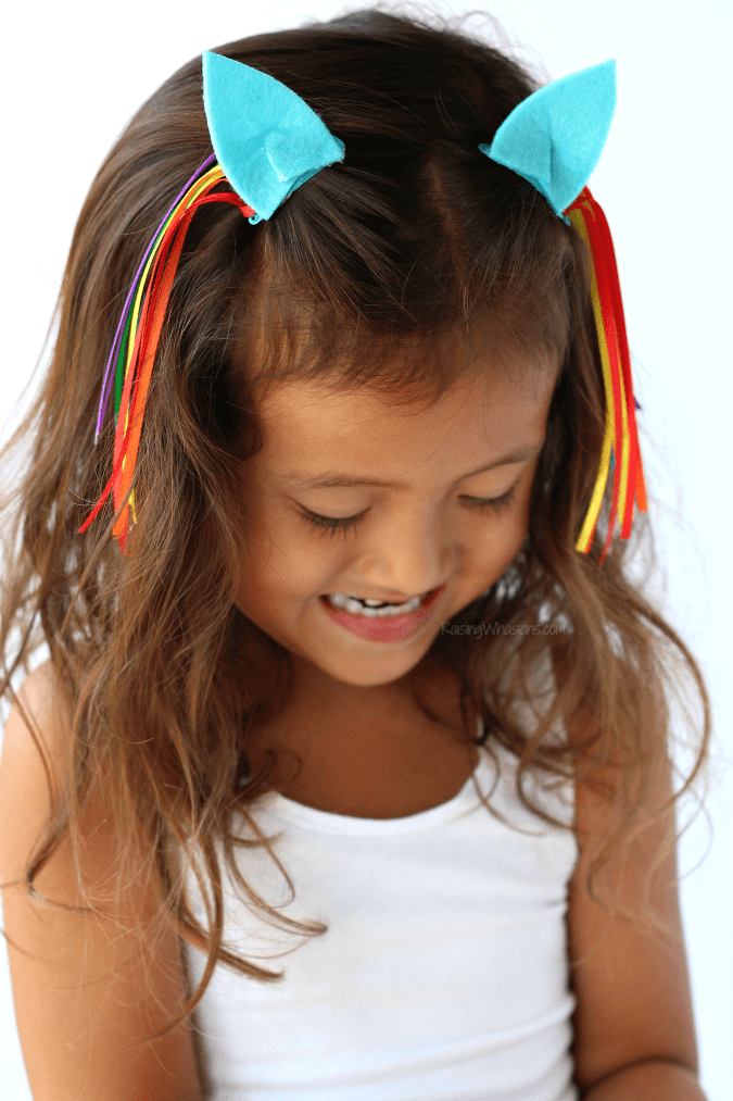 Diy My Little Pony Hair Clips Raising Whasians