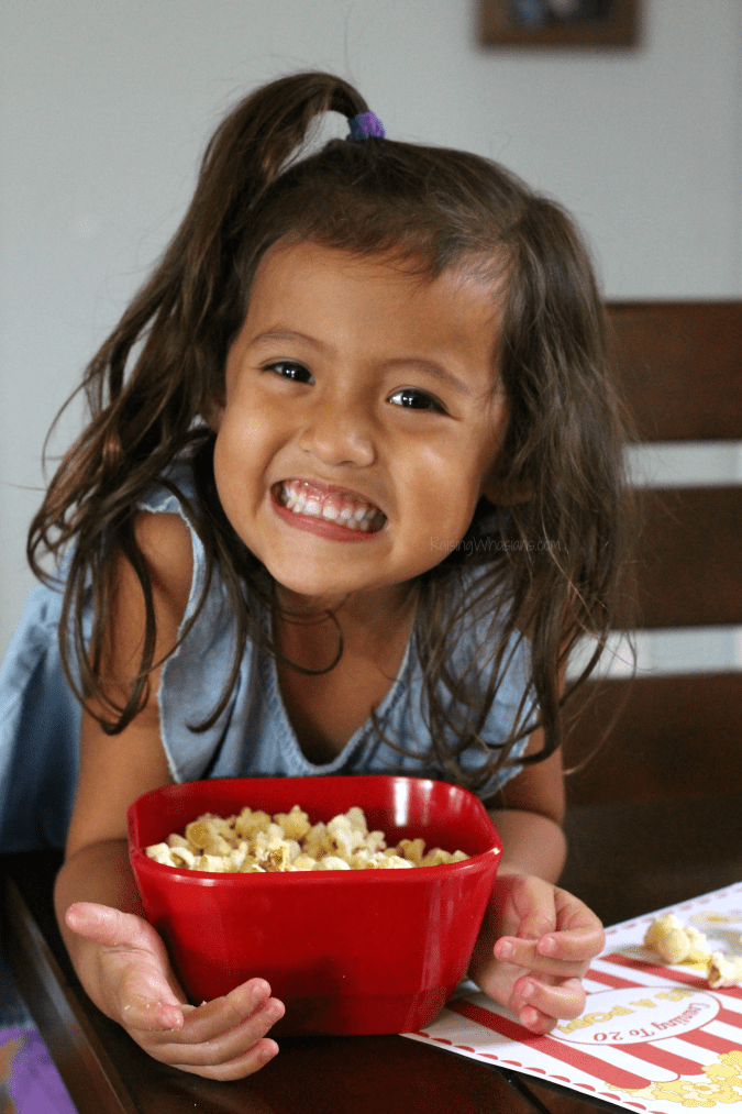 Preschool popcorn activity