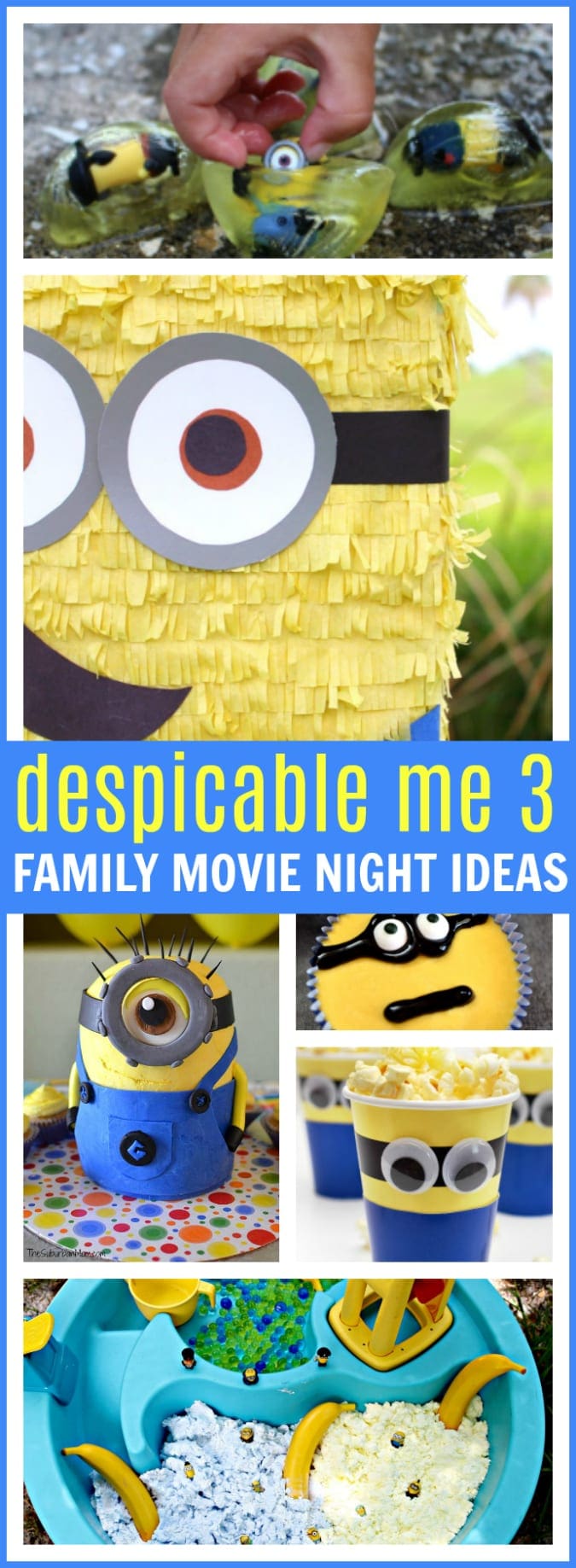 Despicable me 3 family movie night ideas