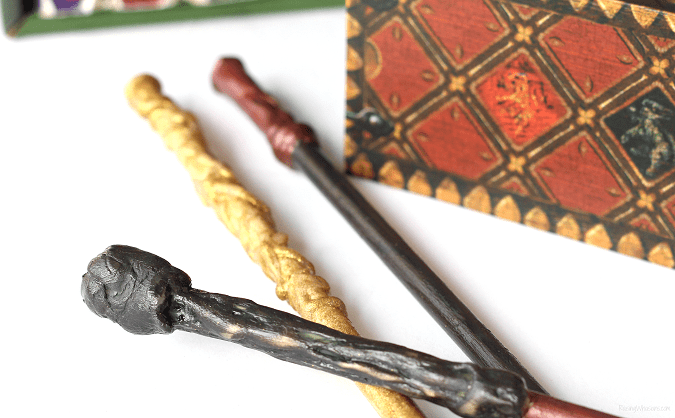 EASY Harry Potter Wands DIY for Under $2 - Raising Whasians