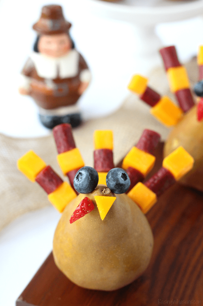Festive Thanksgiving Snack Kids Will Gobble Up - Raising Whasians Kids Thanksgiving snack idea