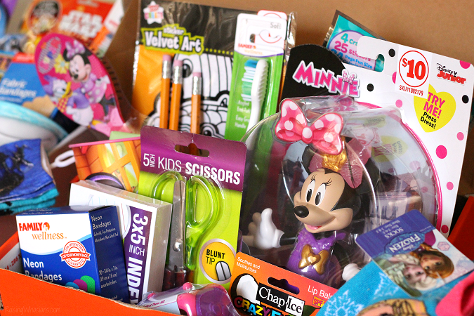 Best operation Christmas child items dollar store