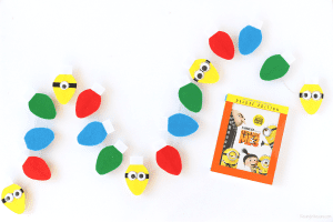 DIY minions garland