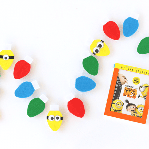 DIY minions garland