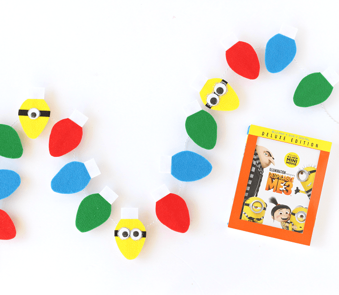 DIY minions garland