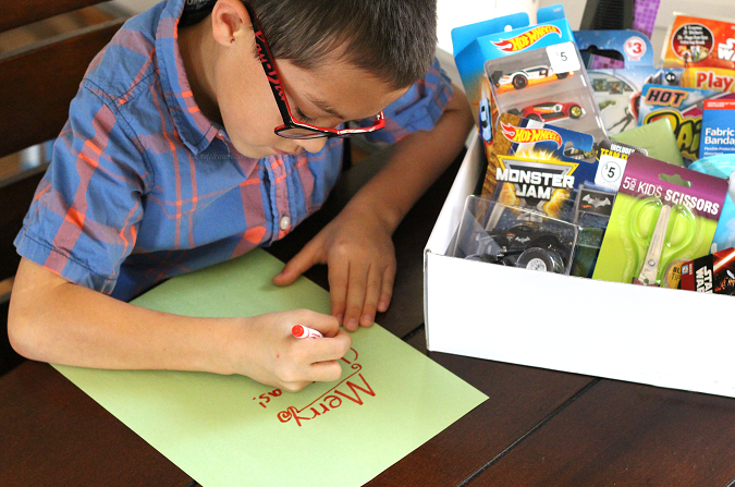 Teaching kids giving