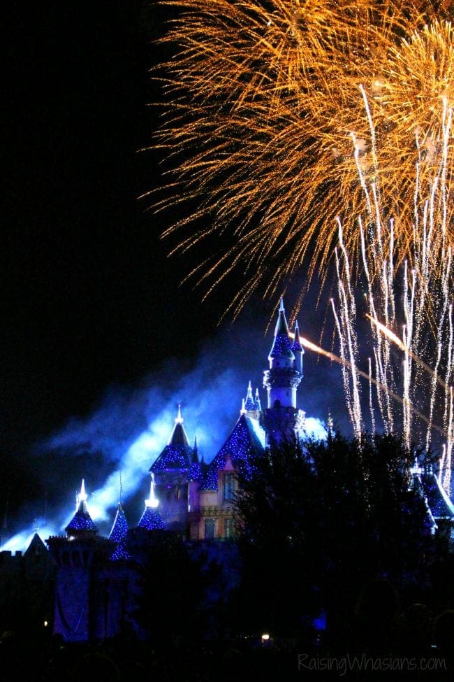Disneyland fireworks show