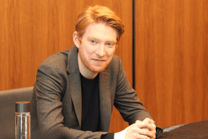 Domhnall Gleeson interview star wars the last jedi