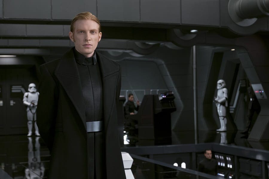 Domhnall Gleeson Interview | Star Wars: The Last Jedi & General Hux on the Edge #TheLastJediEvent - Raising Whasians General Hux interview star wars the last jedi