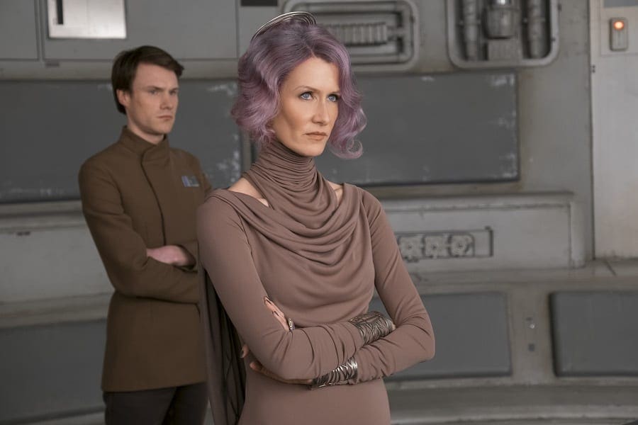 Laura Dern Interview | Star Wars: The Last Jedi & How Holdo's Purple Hair is Changing a Galaxy #TheLastJediEvent - Raising Whasians Laura Dern interview Holdo