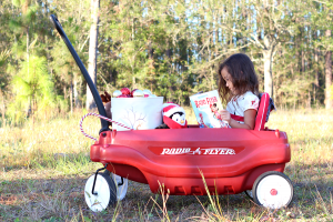Personalized radio flyer book