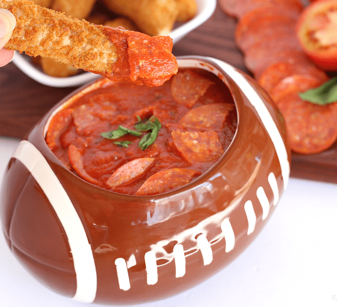 Spicy pepperoni sauce