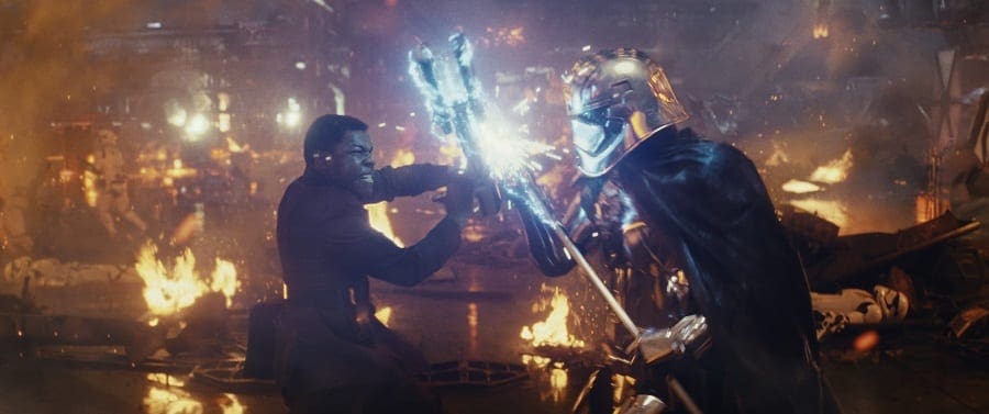 Star wars the last jedi Gwendoline Christie interview