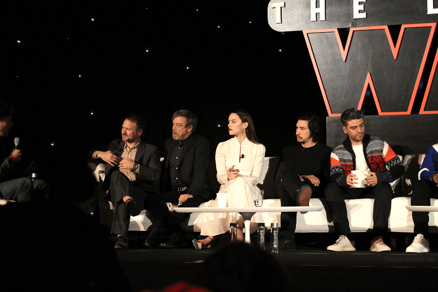 Star wars the last jedi press conference highlights