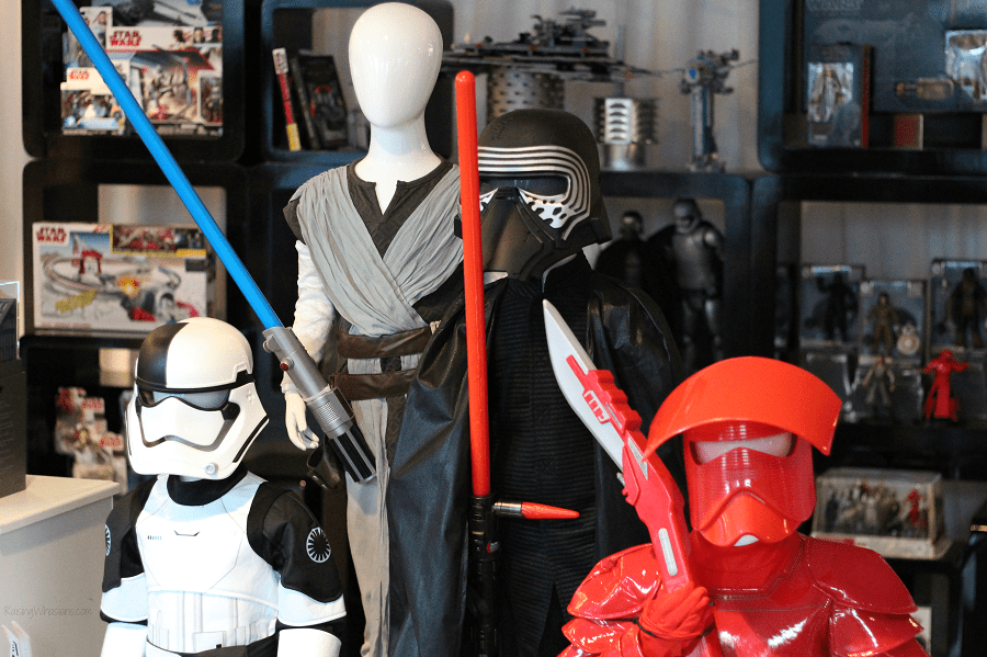 The last jedi press event products