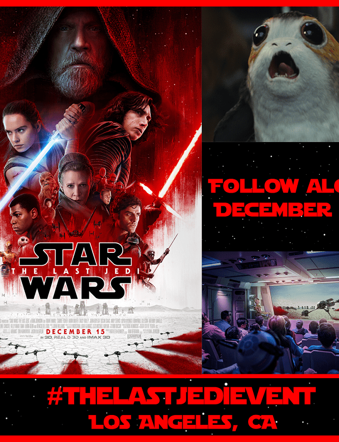 The last jedi press junket
