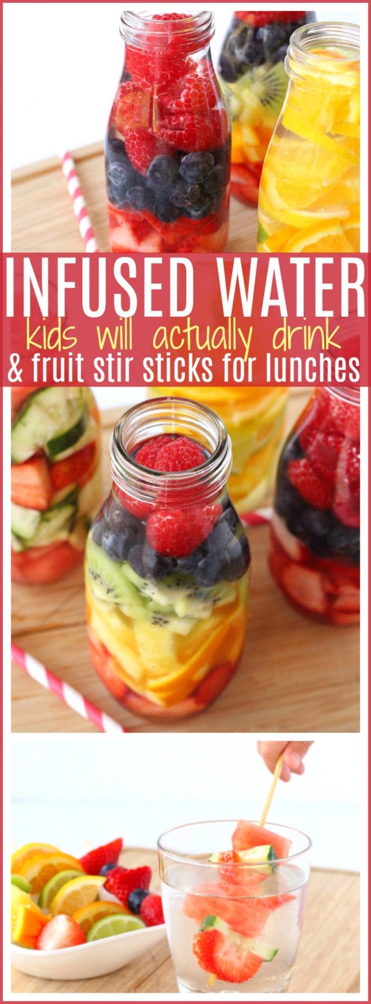 Infused water recipes for kids pinterest