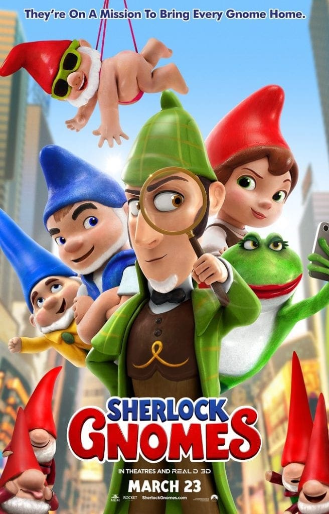 Sherlock gnomes movie trailer