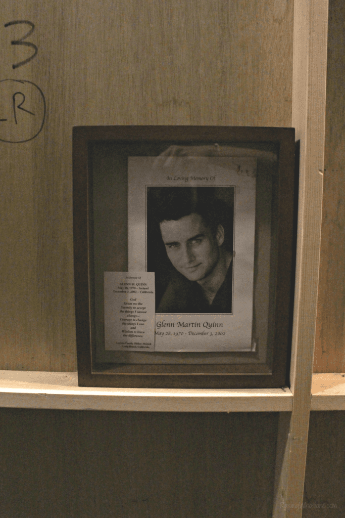 Glenn Quinn Roseanne set