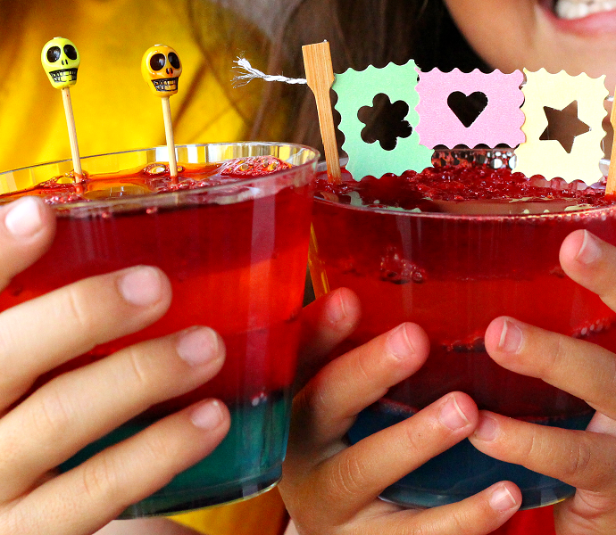 Pixar coco jello cups