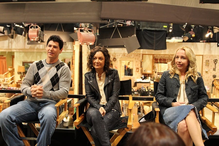 Roseanne cast interview Sara Gilbert