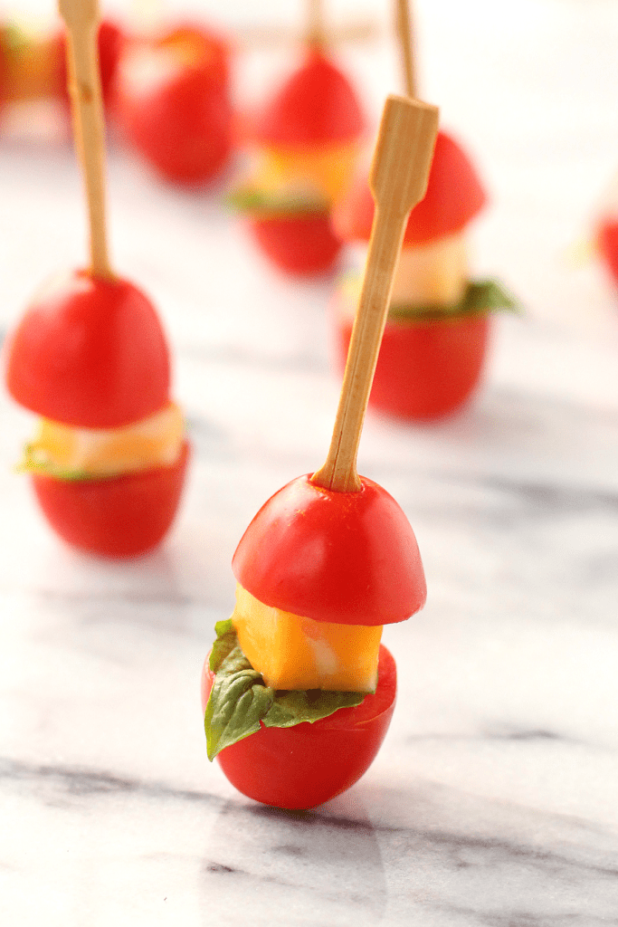 Easy Mother's Day bites 4 Fancy Mother's Day Brunch Bites You Can Make with Snack Cheese | Spoil mom this holiday with easy & delicious appetizers that you won't believe have your kids' string cheese in them! FUN party food ideas too #Recipe #MothersDay #brunch #EasyRecipe