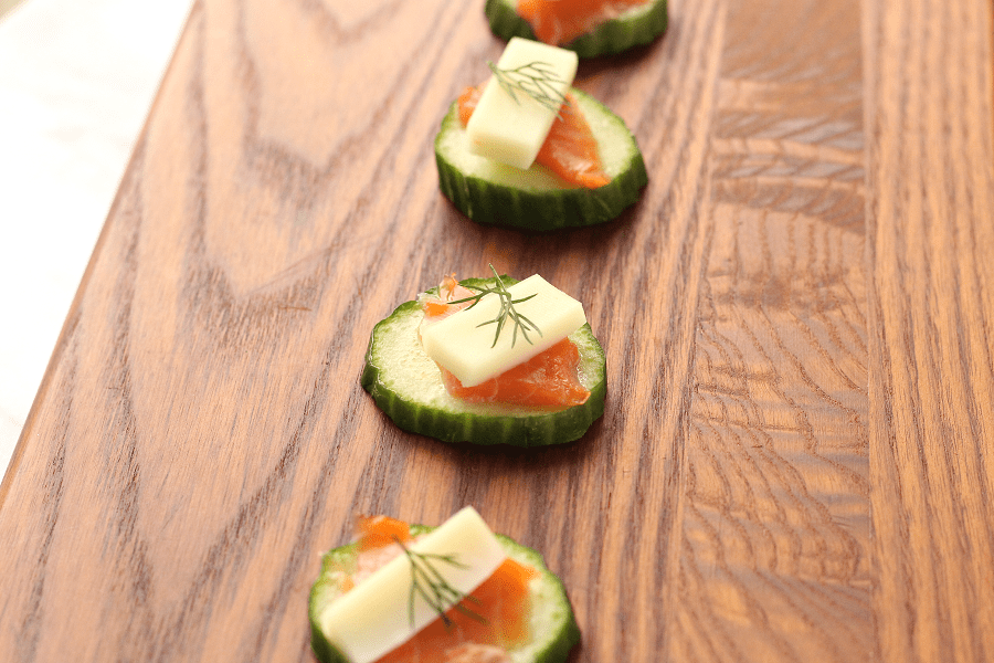 Easy Mother's day brunch appetizers 4 Fancy Mother's Day Brunch Bites You Can Make with Snack Cheese | Spoil mom this holiday with easy & delicious appetizers that you won't believe have your kids' string cheese in them! FUN party food ideas too #Recipe #MothersDay #brunch #EasyRecipe