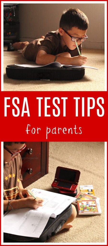 FSA test tips for parents