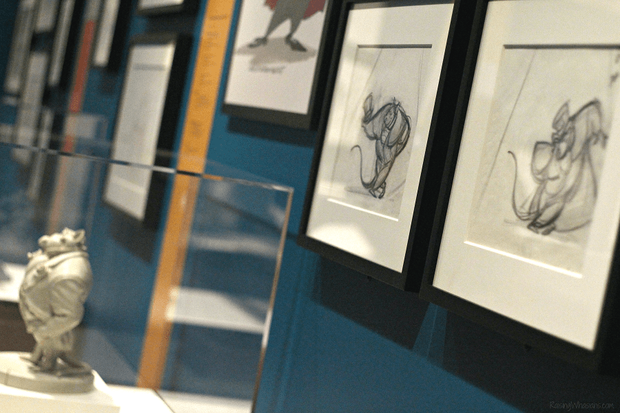 Glen Keane exhibit Walt Disney family museum
