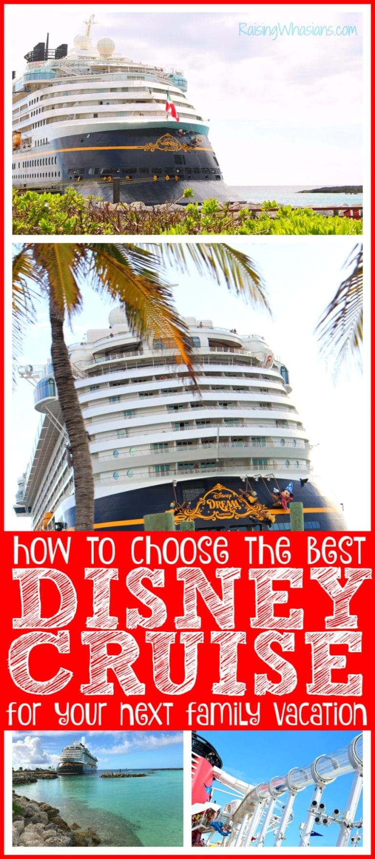 How To Choose The Best Disney Cruise Ship For Your Family