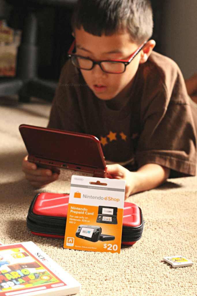 How to use Nintendo eshop gift card