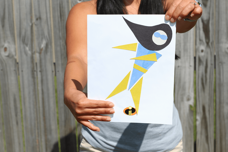 Incredibles 2 kids craft idea Incredibles 2 kids craft idea