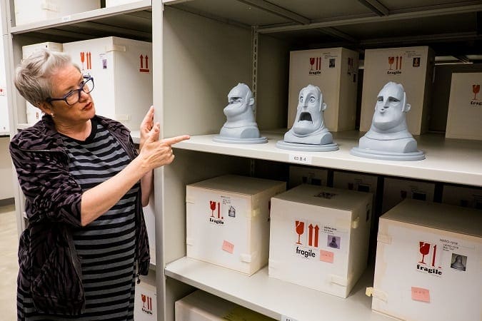 Pixar archives tour