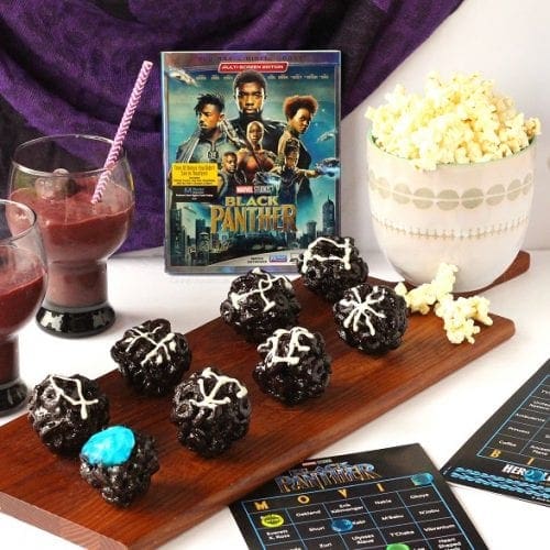 Black panther family movie night
