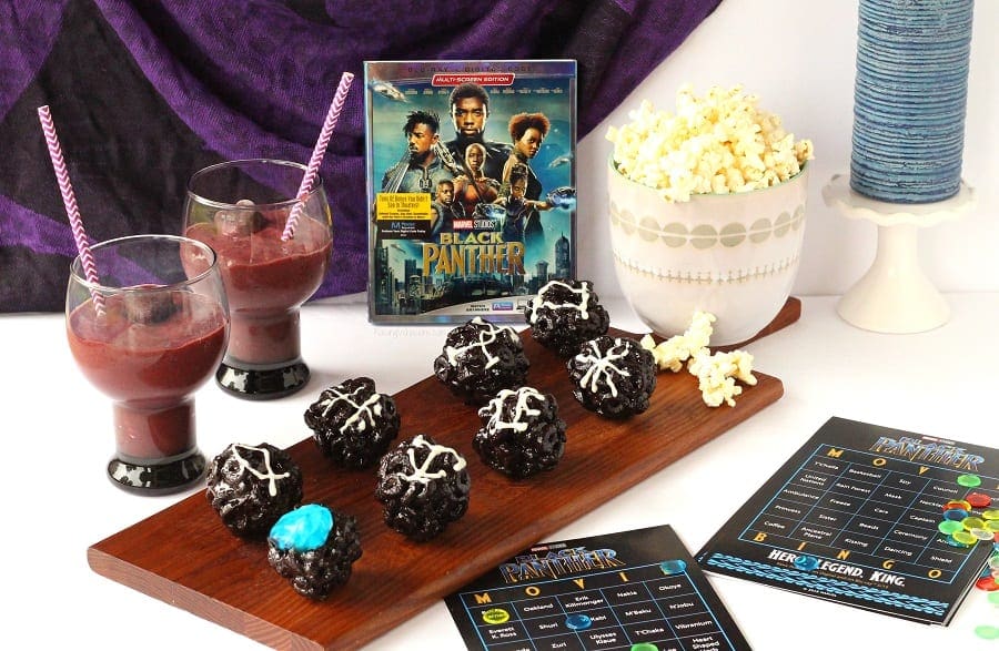 Black panther family movie night