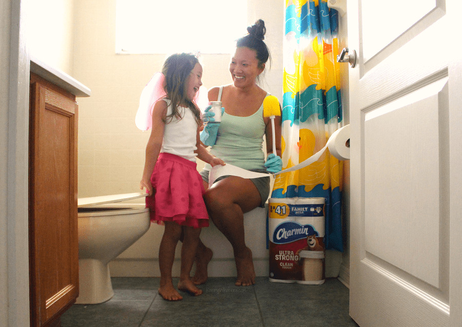 DIY natural toilet cleaner spring cleaning tips