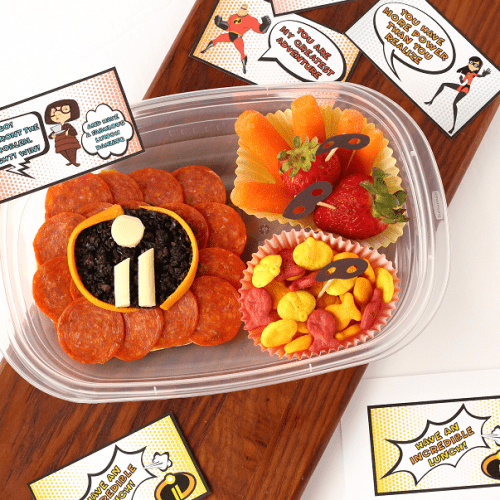 Free Incredibles 2 lunch notes