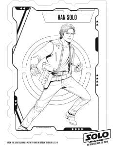 Free Solo: A Star Wars Story coloring sheets