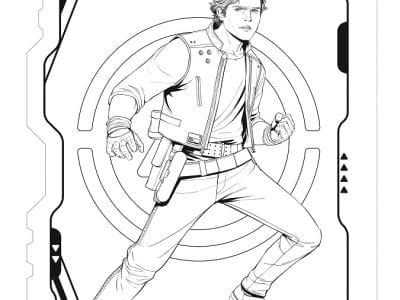 Free Solo: A Star Wars Story coloring sheets