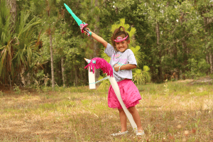 Pool noodle unicorn diy