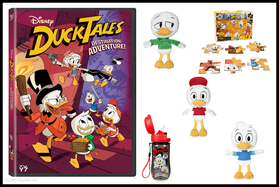 DuckTales destination adventure dvd prize pack
